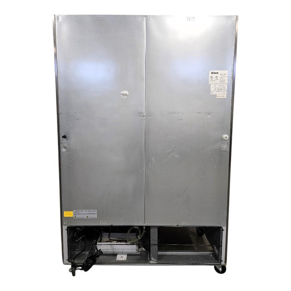 Ikon IB54FG 54 Inch Upright Bottom Mount Freezer - 2 Glass Door
