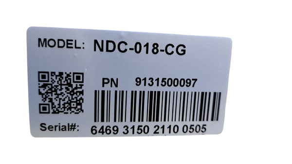 New Air NDC-018-CG Refrigerated Curved Glass Deli Case - 48 Inch