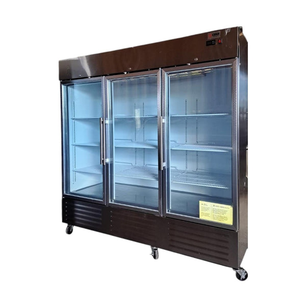 Chef - ST3080 - Freezer - 3 Glass Door - 83 Inch