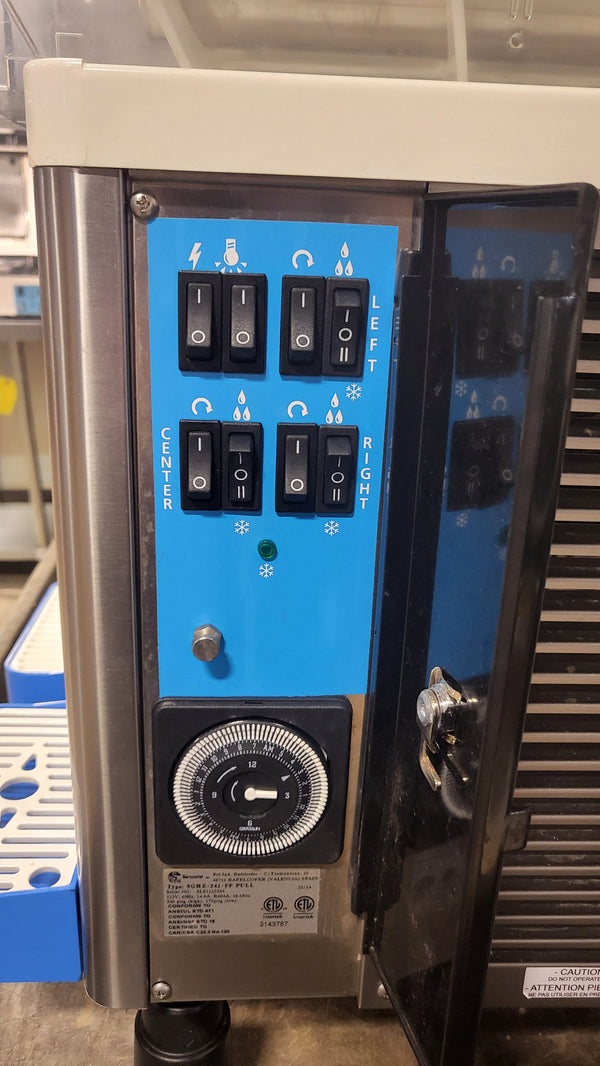 Sencotel GHZ342FF Granitel Triple Bowl Slush Machine