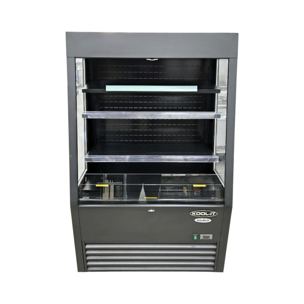 Kool-It - KOM-36XBK - Refrigerated Merchandiser - Open Air