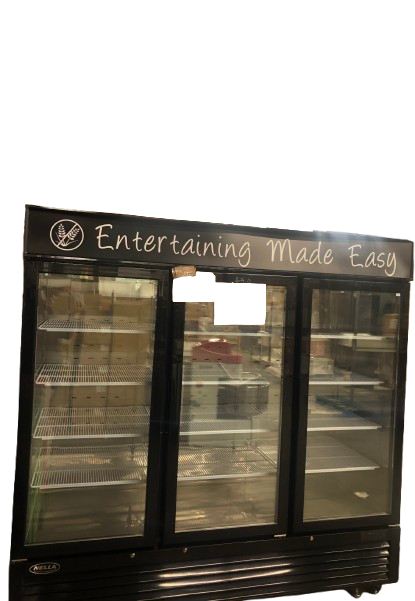 Atosa MCF8728GR 3 Glass Door Merchandiser Freezer