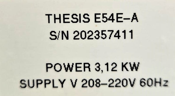 Thesis E54E-A Undercounter Dishwasher