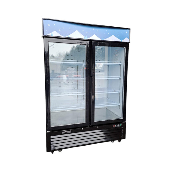 EFI F2-54GDVCe Freezer - 2 Glass Door - 54''
