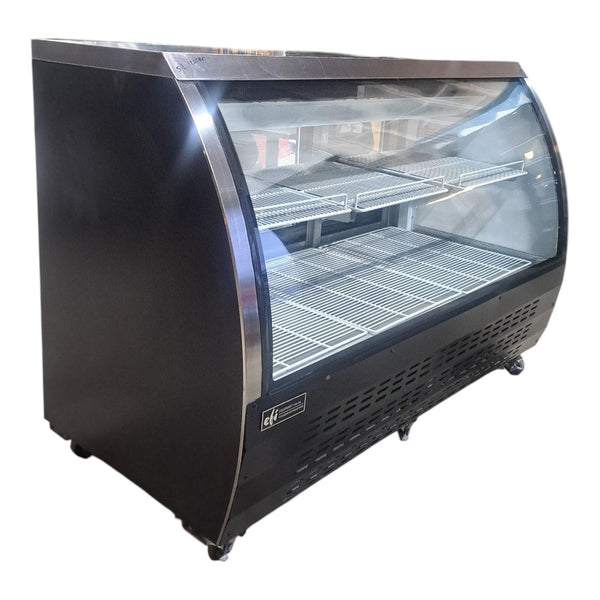 EFI CDC-64 Curved Glass Deli Display - 64 inches