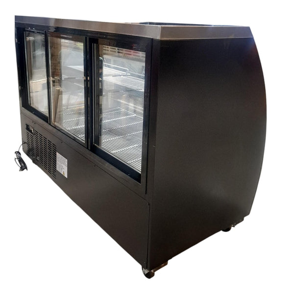 EFI CDC-64 Curved Glass Deli Display - 64 inches