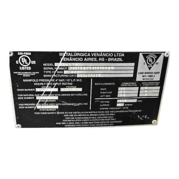 BakeMax BACO5T Series Convection Oven with Steam