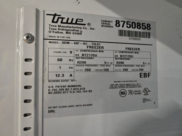 TRUE GDM-49F-HC Upright Freezer