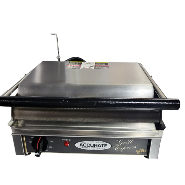 Star GX14IG 15in Single Grooved Sandwich Grill