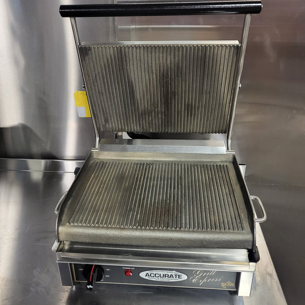 Star GX14IG 15in Single Grooved Sandwich Grill