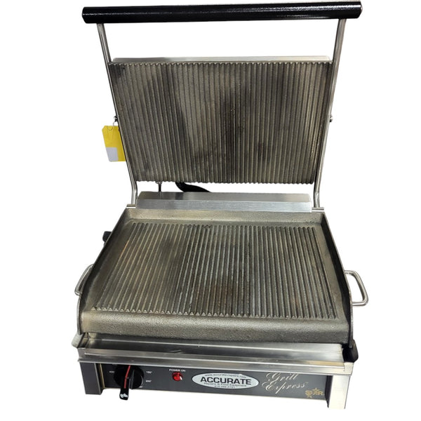 Star GX14IG 15in Single Grooved Sandwich Grill