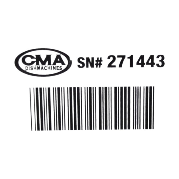 CMA 180UC Undercounter Dishwasher