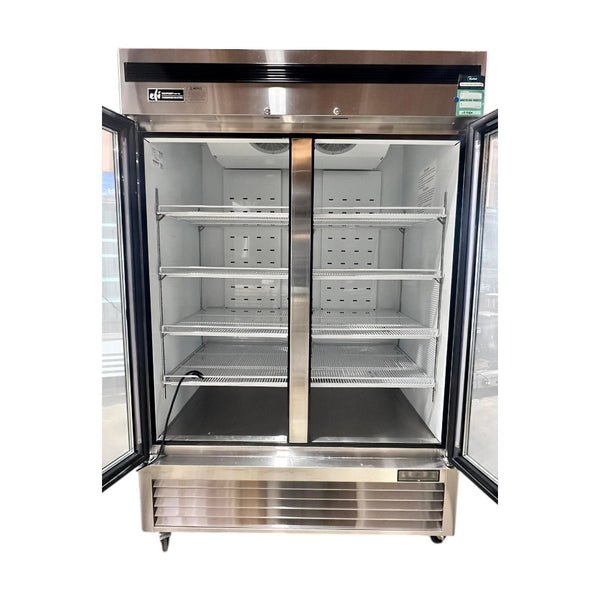 EFI - F2-54GDSVC - Freezer - 2 Glass Door - 54 Inch