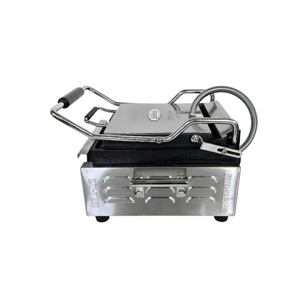 Omcan PG-CN-0515-R Single Panini Grill with Grooved Plates
