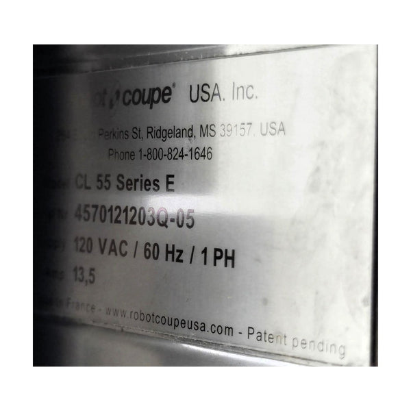 Robot Coupe CL55E Food Processor with 7 Blades