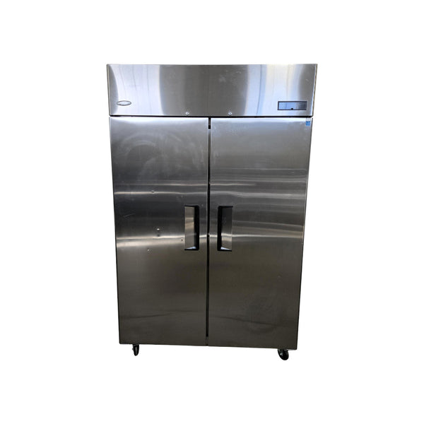 Atosa MBF8005GR Upright Refrigerator - 2 Solid Door - 52 Inch
