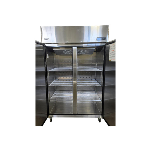 Atosa MBF8005GR Upright Refrigerator - 2 Solid Door - 52 Inch