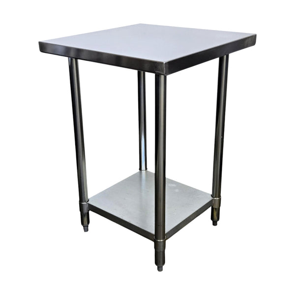 Stainless Steel Work Table - 24 Inch x 24 Inch x 34 Inch Tall