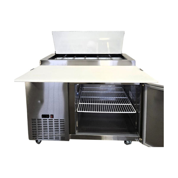 Omcan PICLI-HC Refrigerated Pizza Prep Table - Single Solid Door