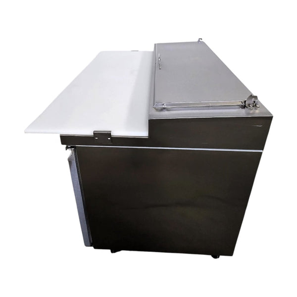 Omcan PICLI-HC Refrigerated Pizza Prep Table - Single Solid Door