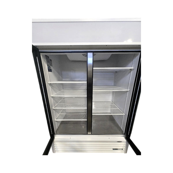 True GDM-49-HC-TSL01 Upright Cooler - 2 Glass Door - 54 Inch