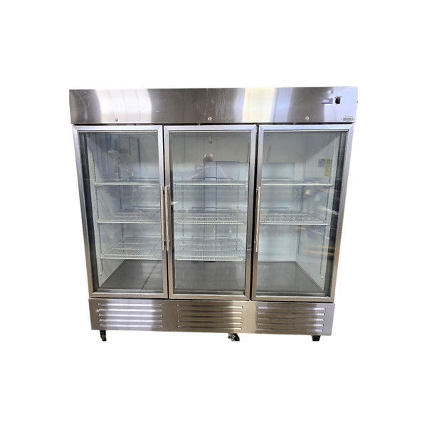 Chef ST3080 Freezer - 3 Glass Door - 83 Inch