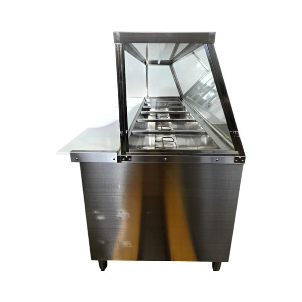 Turbo-Range WF-2250-6P Electric Hot Table - 6 Wells and Glass
