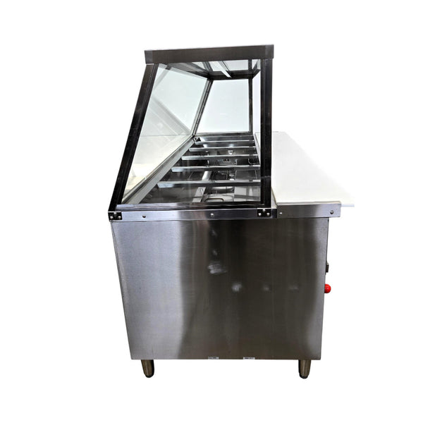 Turbo-Range WF-2250-6P Electric Hot Table - 6 Wells and Glass