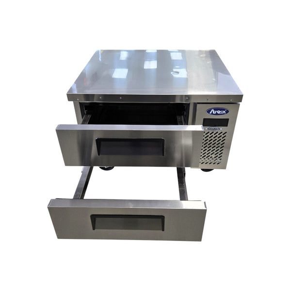 Atosa MGF8448GR Refrigerated Chef Base - 2 Drawer - 36 Inch