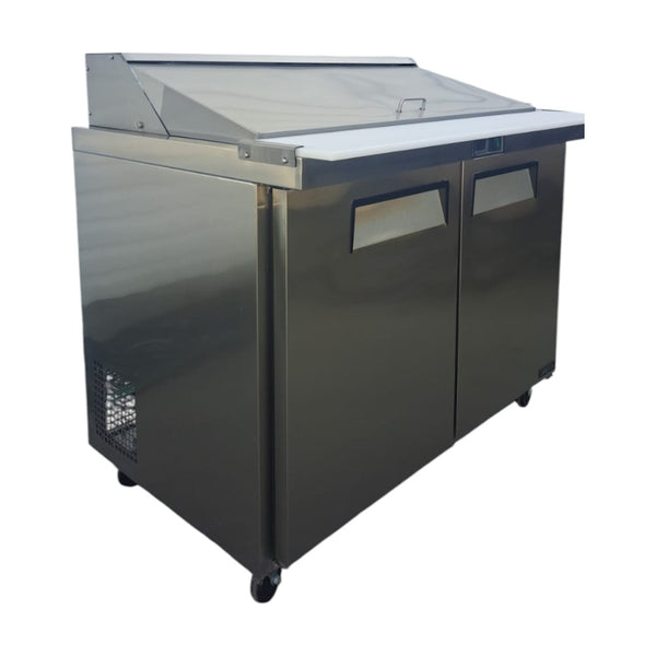 Avesta - RCMT2-48 - Refrigerated Megatop Prep Table - 2 Solid Doors - 48 Inch