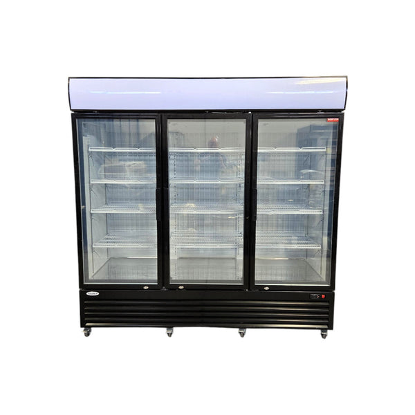 New Air - NGF-182-H - Freezer - 3 Glass Door - 78 Inch