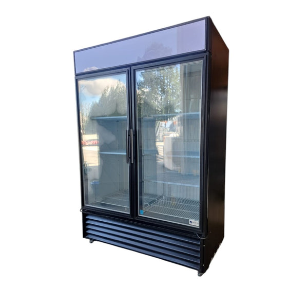 TRUE GDM-49F-LD Freezer - 2 Swing Glass Door Merchandiser - 54''