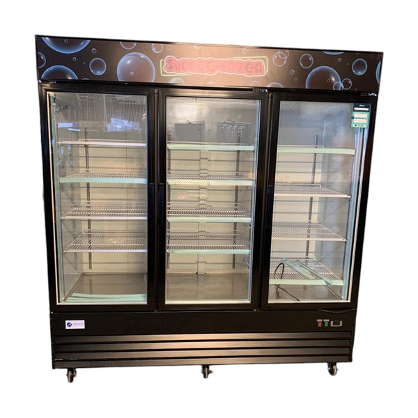 Ancaster ND-SG1.9L3-HC 3 Glass Door Freezer