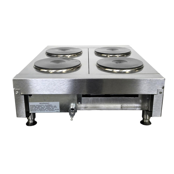 IMPERIAL IHPA-4-24-E Electric 4 Burner Hot Plate 24 Inch