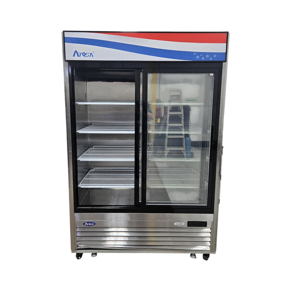 Atosa MCF8709GR 2 Sliding Glass Door Merchandiser - 54 Inch