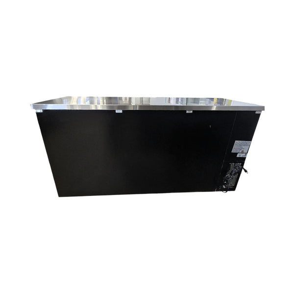 Omcan Aurora BB-CN-0020E-GH Back Bar Cooler - 3 Glass Door - 73 Inch