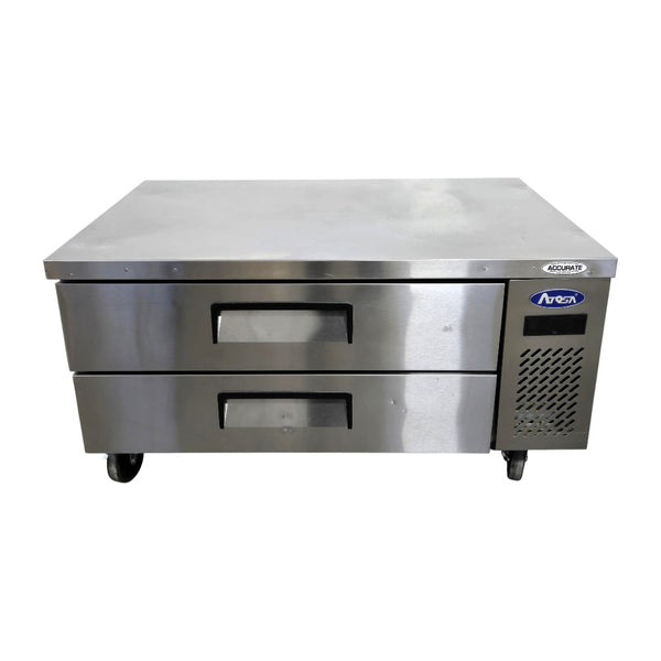 Atosa MGF8450GR Refrigerated Chef Base - 2 Solid Drawers - 48 Inch