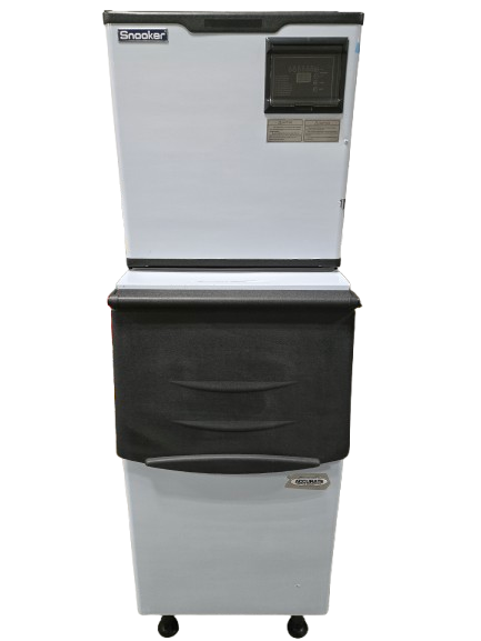 Snooker SK-329 Modular Ice Cube Machine - 350lbs per 24hrs with 250lb Bin - Never Used