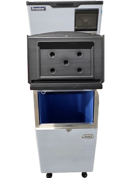 Snooker SK-329 Modular Ice Cube Machine - 350lbs per 24hrs with 250lb Bin - Never Used