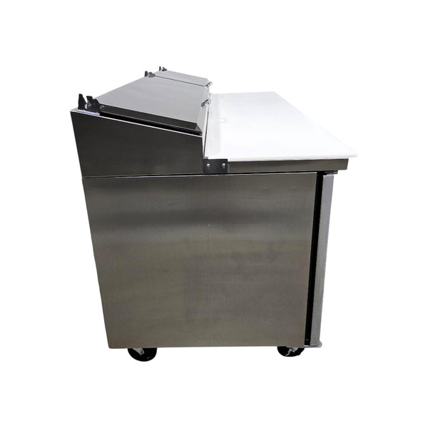 True TPP-AT-67-HC Refrigerated Pizza Prep Table - 2 Solid Door - 68 Inch