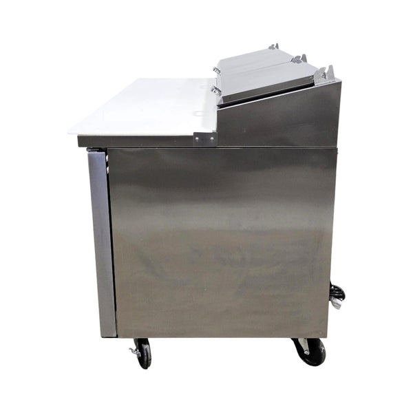 True TPP-AT-67-HC Refrigerated Pizza Prep Table - 2 Solid Door - 68 Inch