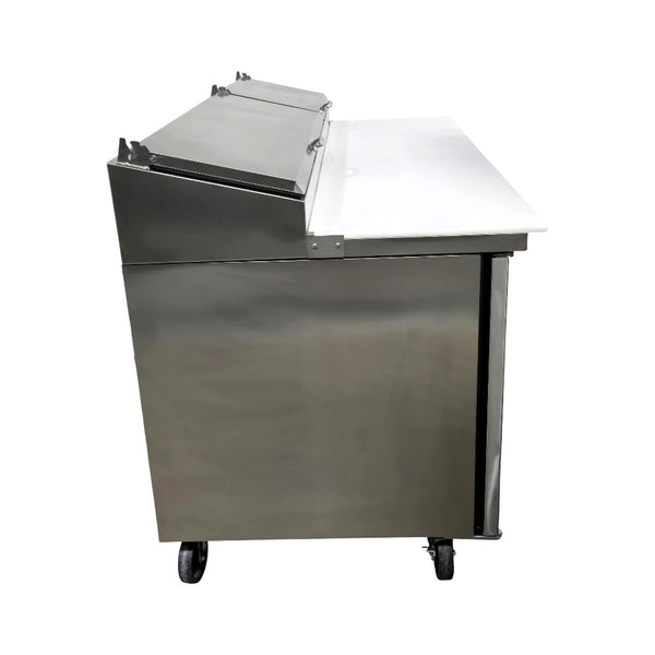 True TPP-AT-67-HC Refrigerated Pizza Prep Table - 2 Solid Door - 68 Inch