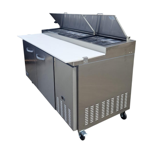 Ikon - IPP71 - Refrigerated Megatop Prep Table - 2 Solid Doors - 71 Inch