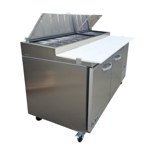 Ikon - IPP71 - Refrigerated Megatop Prep Table - 2 Solid Doors - 71 Inch