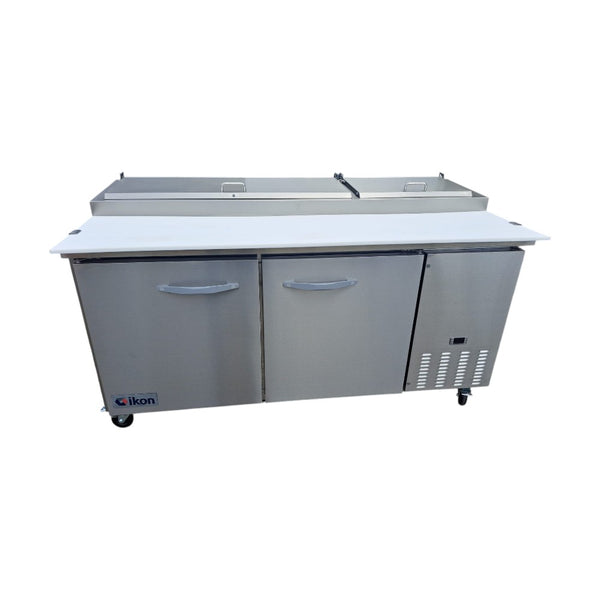 Ikon - IPP71 - Refrigerated Megatop Prep Table - 2 Solid Doors - 71 Inch