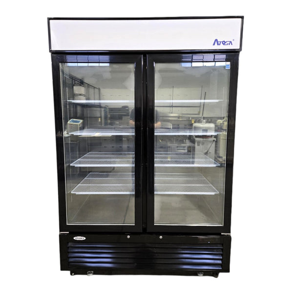 Atosa MCF8721ES Upright Freezer - 2 Glass Door