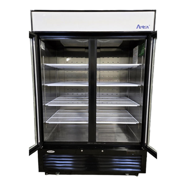 Atosa MCF8721ES Upright Freezer - 2 Glass Door