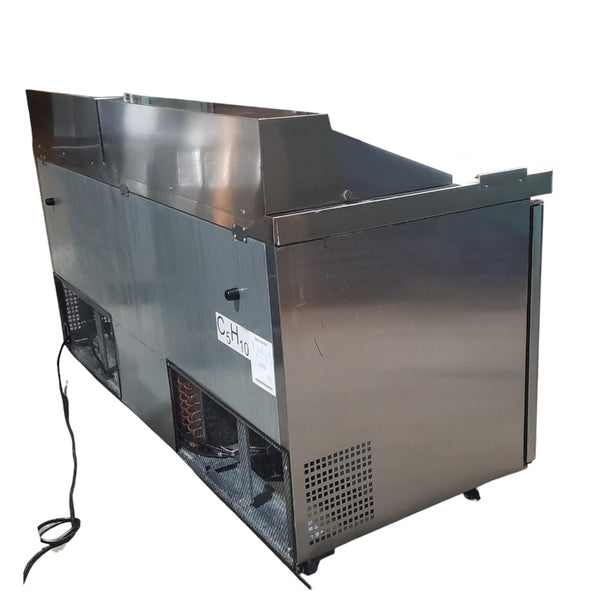 Atosa MSF8304GR Refrigerated Megatop Prep Table - 3 Solid Doors - 72 Inch