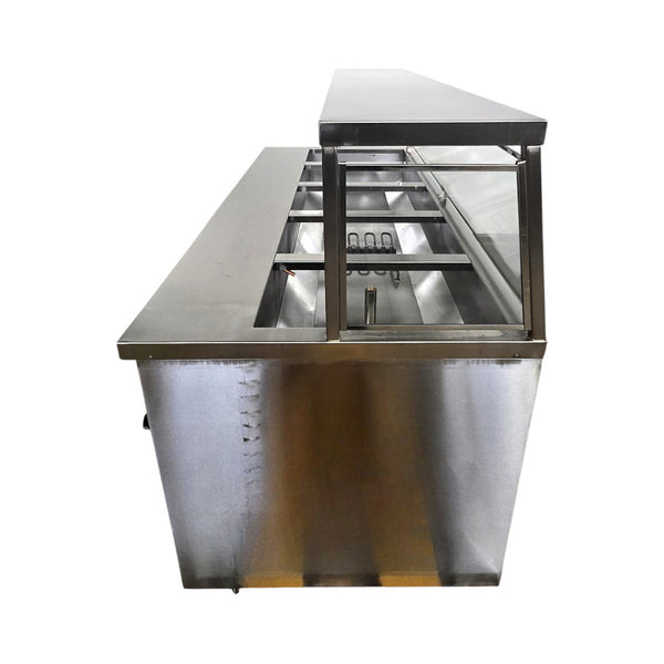 Emerald STM72PSE Electric Single Tank Steam Table - 5-Pan - 72 Inch