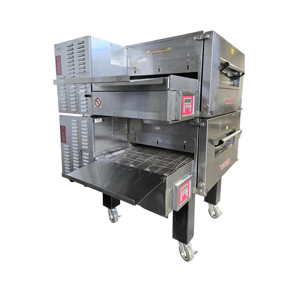 Blodgett SG2136G00024 Double Stacked Pizza Oven - Nat Gas